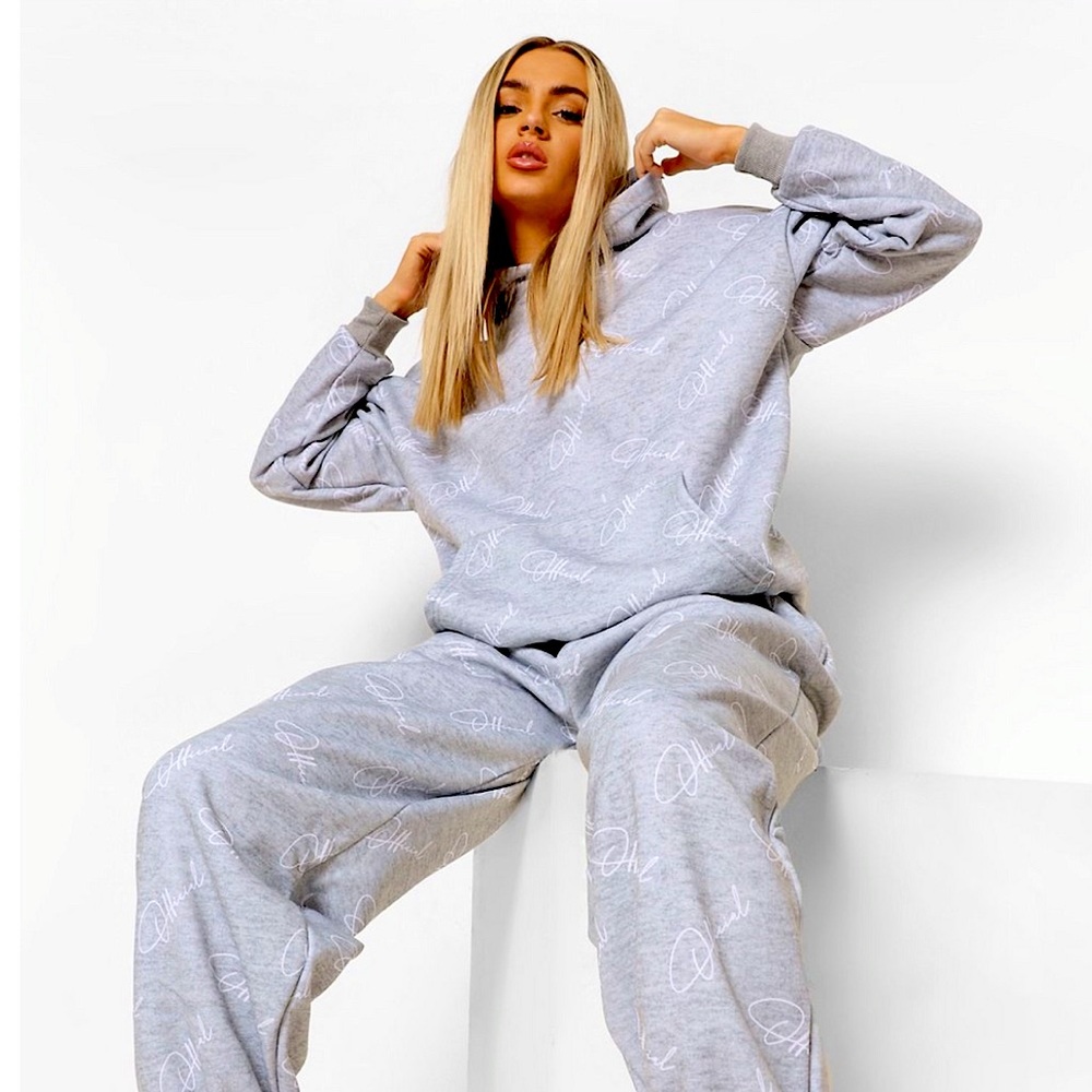 Official All Over Print Hooded Track Suit Set